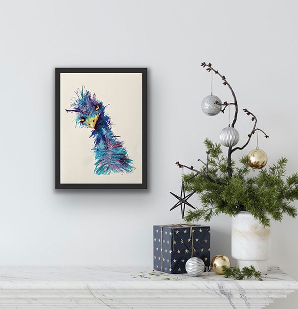 Emuliscious art print