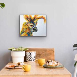 Cockatoo painting