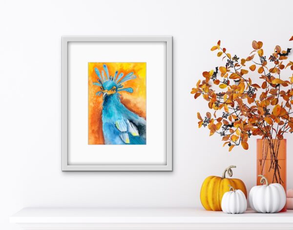 Secretary Bird artwork