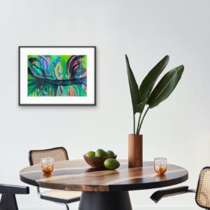 show yourself watercolour painting