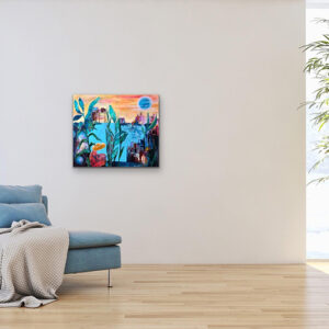 Imagination of all things original artwork