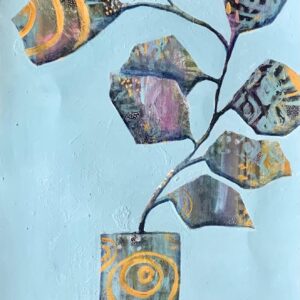 leaves in the daytime original artwork