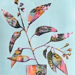 leaves in the morning original artwork